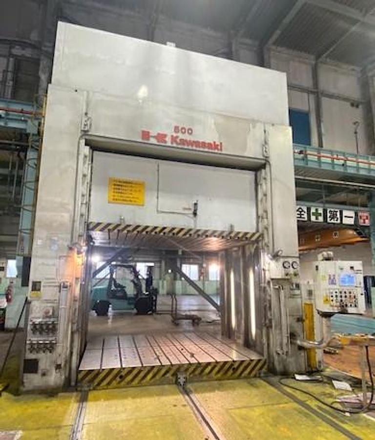 Used 500 tons Press Sheet Stamping Hydraulic Kawasaki