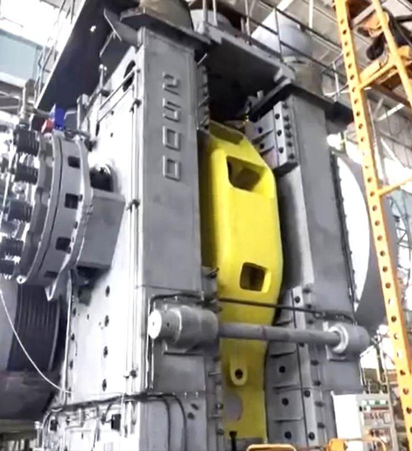 2500 tons Hot Forging Press TMP Voronezh K8544