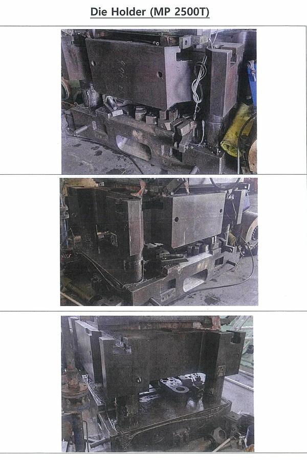 Used 2500 tons Press Hot Forging Eumuco MP2500
