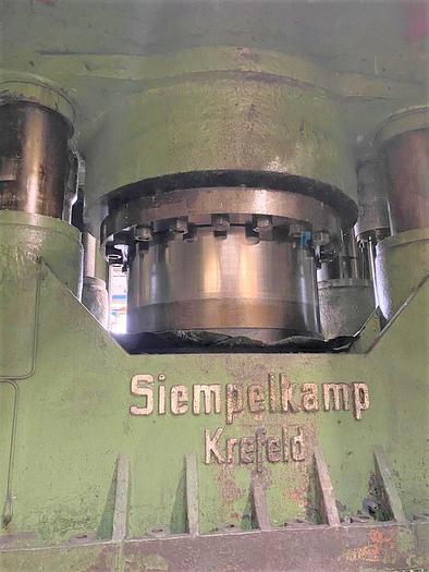 Used Press Forging Open Die Hydraulic Siempelkamp