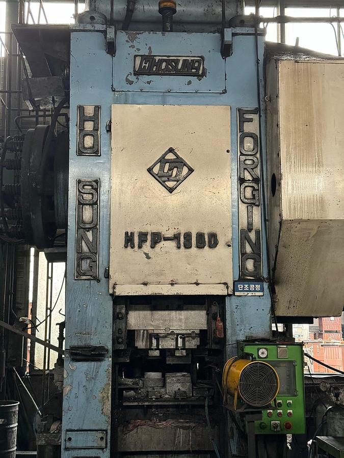 Used 1300 tons Press Hot Forging Hosung HFP-1300