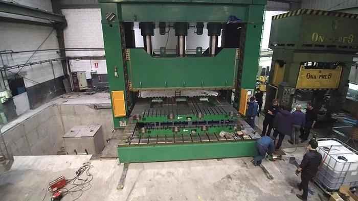 Used 1200 tons Press Sheet Stamping Hydraulic Tianjin