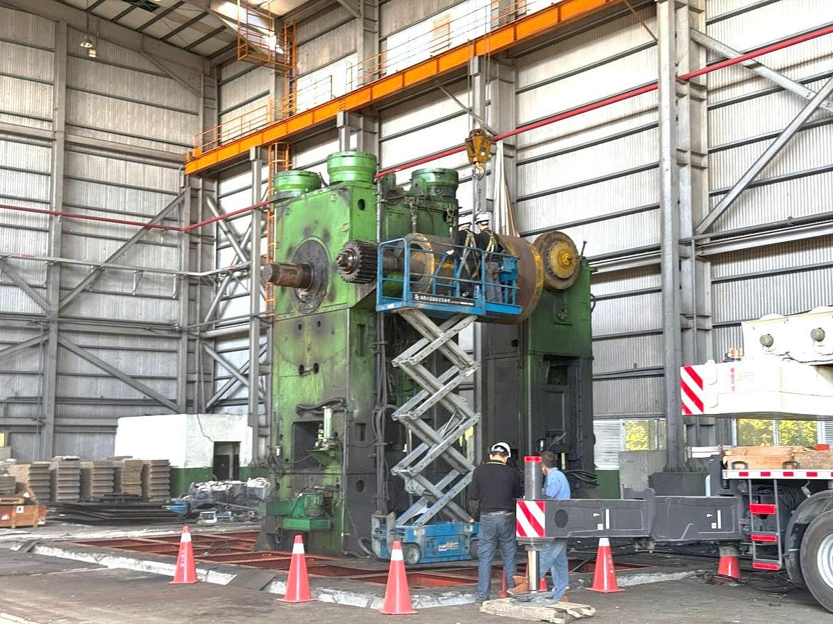 Used 2500 tons Press Hot Forging WMW Erfurt PKXW2500