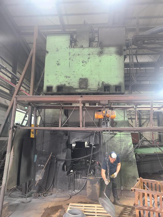 Used 10 tons Hammer Forging Hydraulic Line MD HOG-10