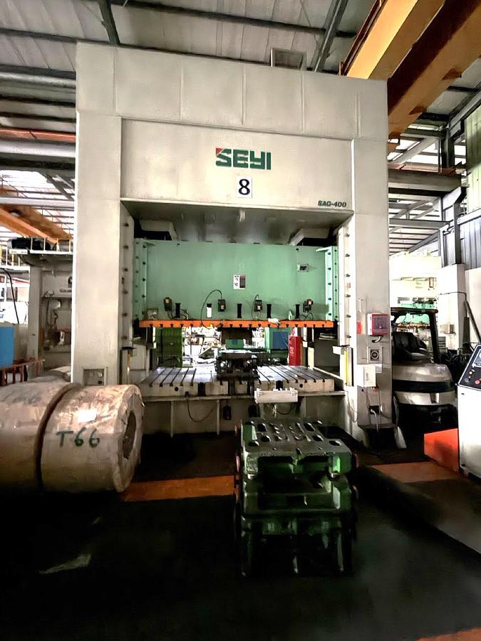 Used 400 tons Press Sheet Stamping Mechanical SEYI SAG-400