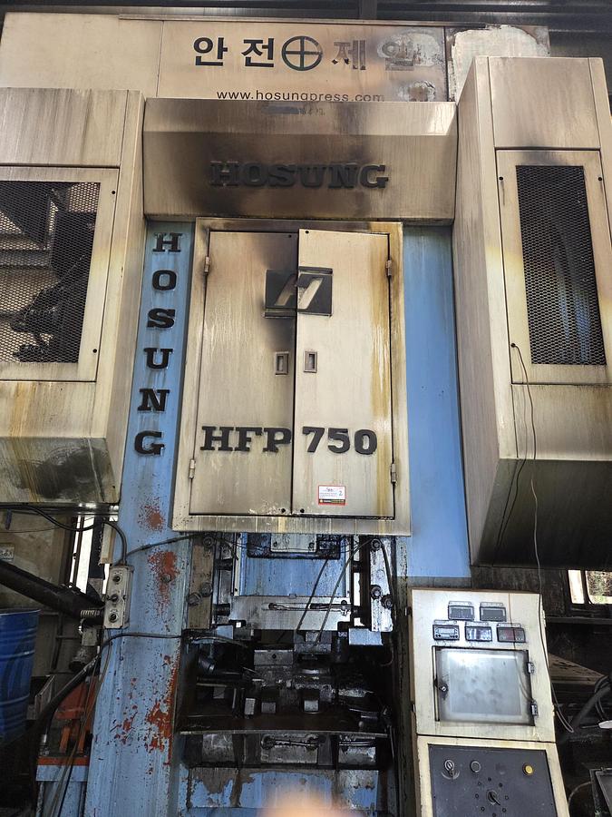 Used 750 tons Hot Forging Line Hosung HFP750