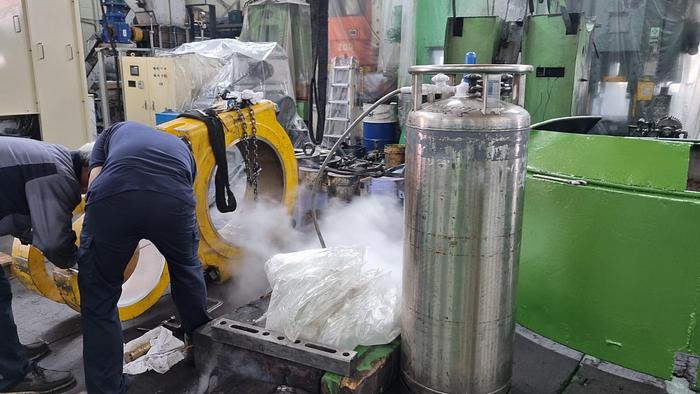 Refurbished Press Hot Forging Voronezh KB8042