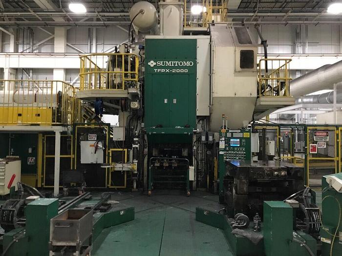 Used Hot Forging Line Sumitomo TFPX-2000