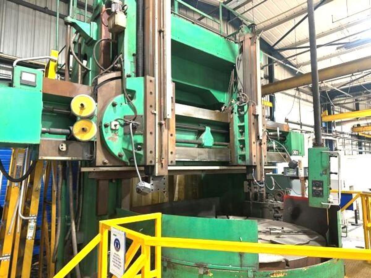 Used Lathe Vertical Turning Sedin 1525