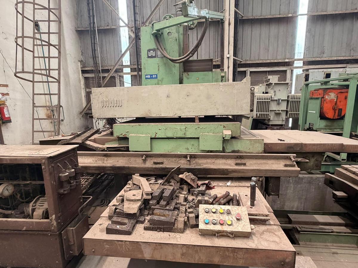 Used Borer Horizontal Table Type WMW, Germany