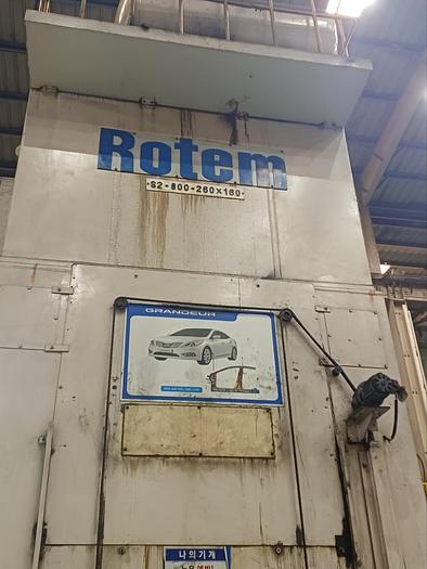 800-600-400-400 Sheet Stamping Line Mechanical Rotem