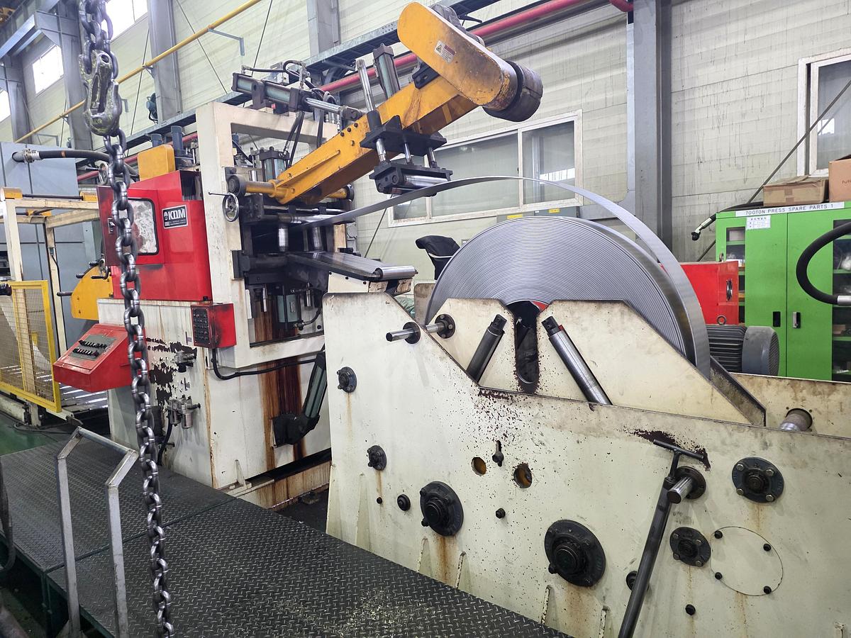Used 700 tons Press Fineblanking Mechanical Schuler HFA7000Plus