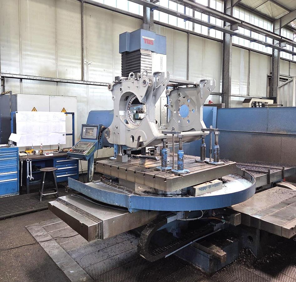 Used Borer Horizontal Table Type CNC Tos Varnsdorf WH105