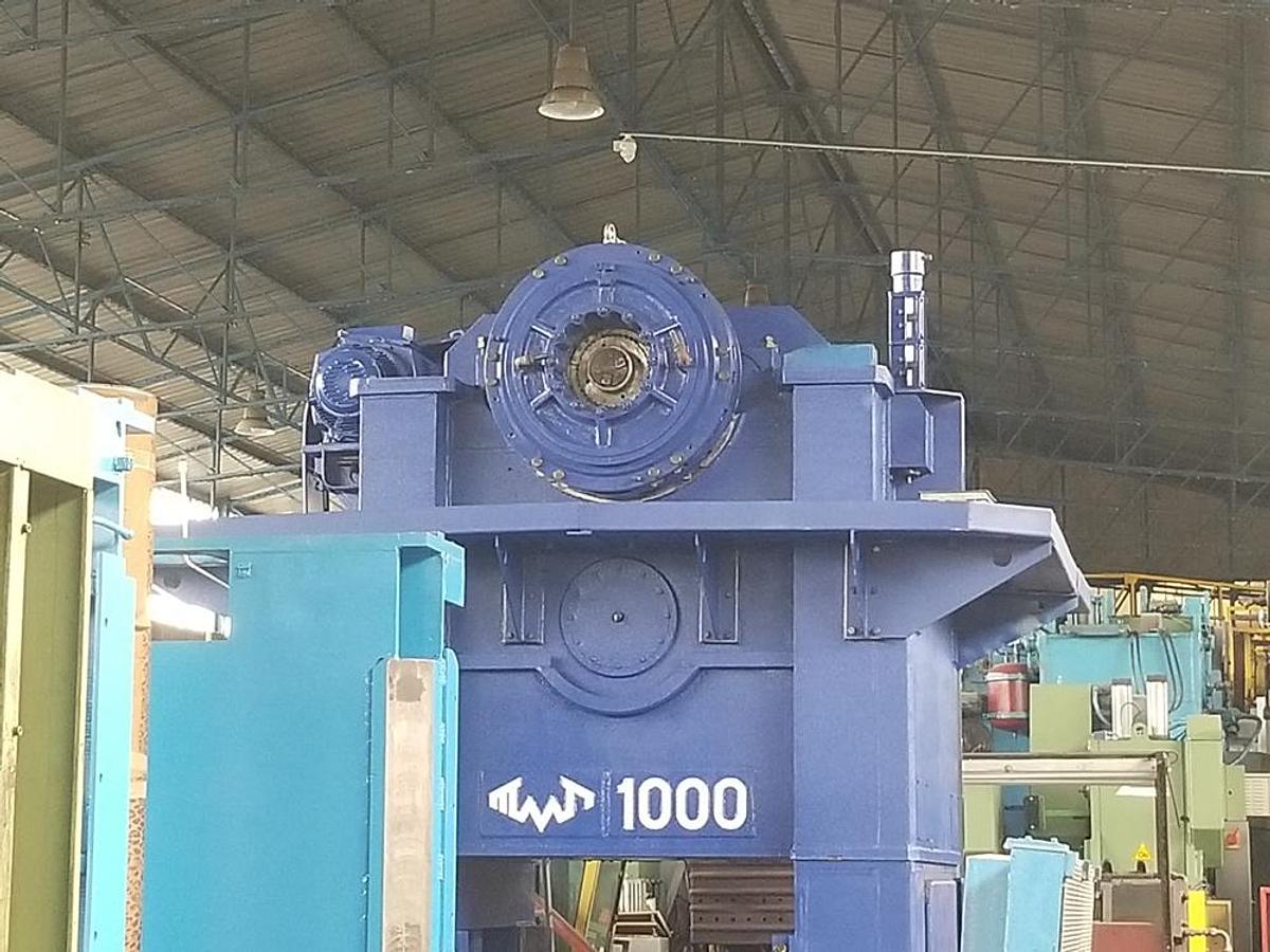 Used 1000 tons Press Trimming TMP Voronezh KA9540