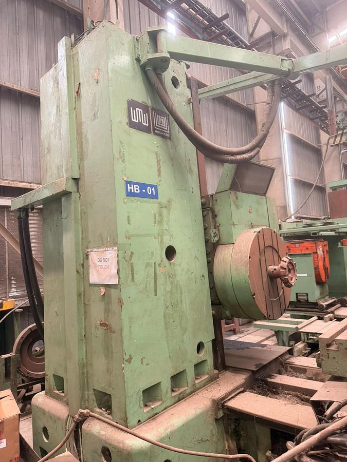 Used Borer Horizontal Table Type WMW Union BFT110/6