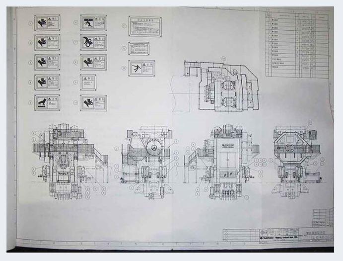 Used Press Hot Forging Sumitomo TFPX-4500L
