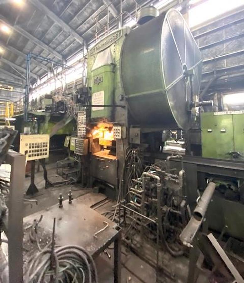 Used 1200 tons Hot Forging Line Nittan Massey