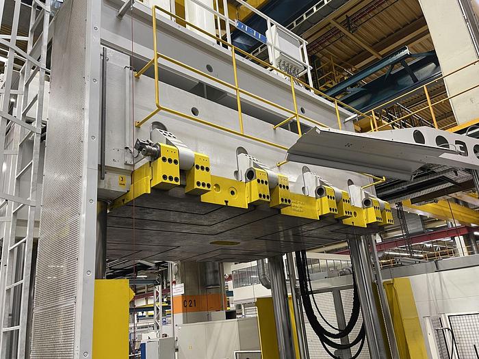 Used Press Die Spotting Hydraulic Reis TUS 400-250