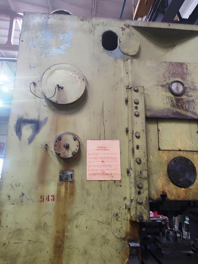 Used 1000 tons Press Knuckle Joint Coining Barnaul KB8340