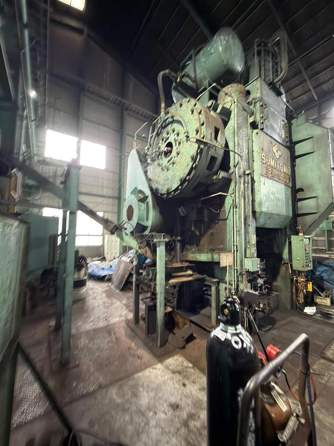 Used 3000 tons Hot Forging Line Sumitomo FPA-3000