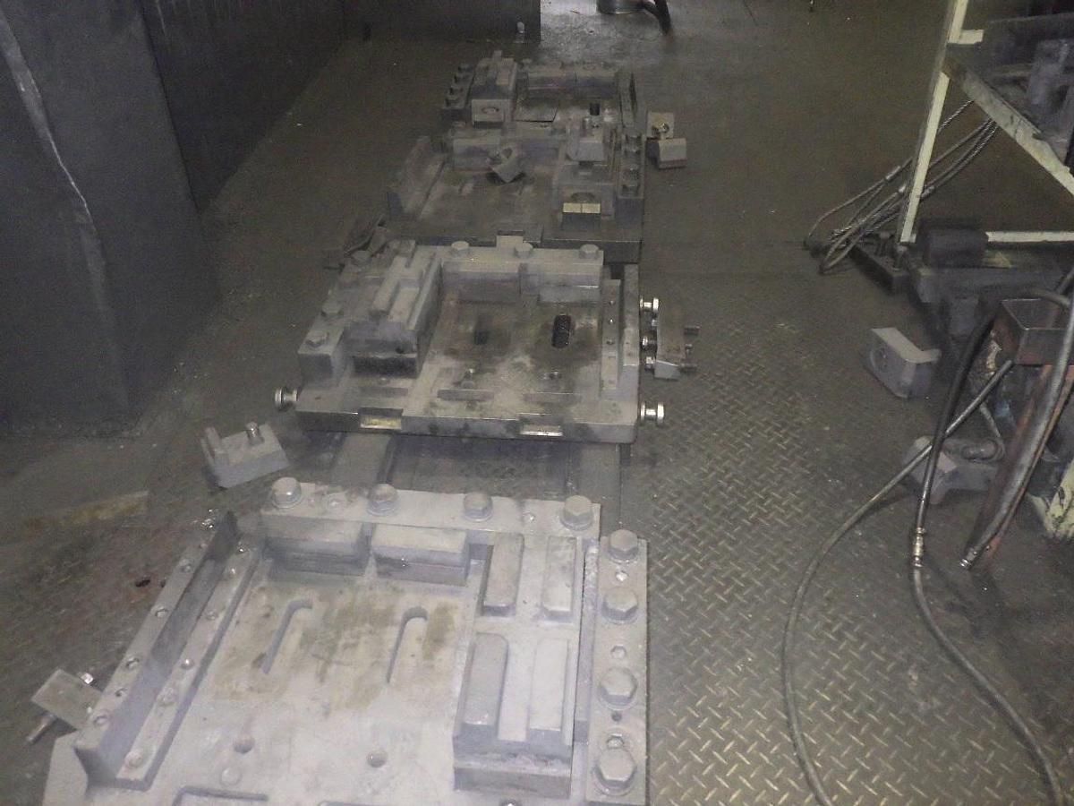 Used 1600 tons Hot Forging Line TMP Voronezh Russia KB8042
