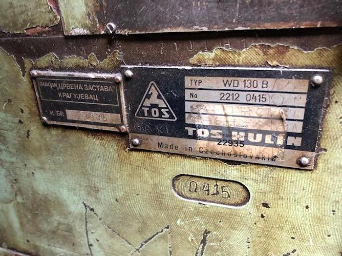 Used Borer Horizontal Floor Type Tos WD130B