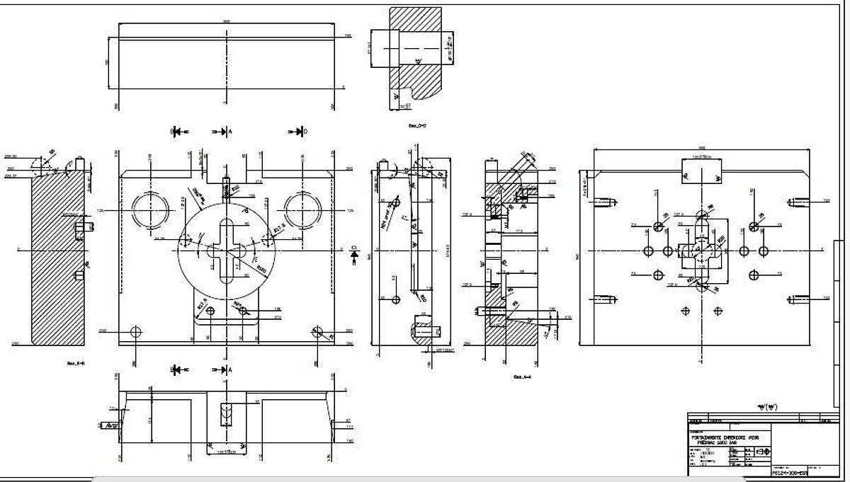 Used 1000 tons Hot Forging Line Farina GAS1000