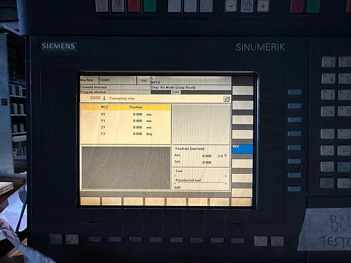 Used Lathe Vertical Turning CNC Titan SC43