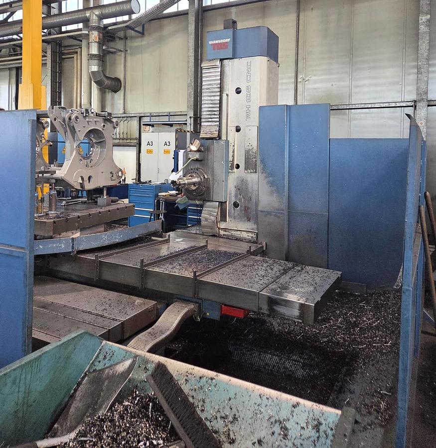 Used Borer Horizontal Table Type CNC Tos Varnsdorf WH105