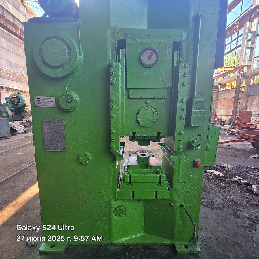 Used 400 tons Press Knuckle Joint Coining Barnaul Russia KB8336