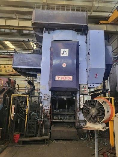 Used Hot Forging Line Jaewoo (J&H) FP2000