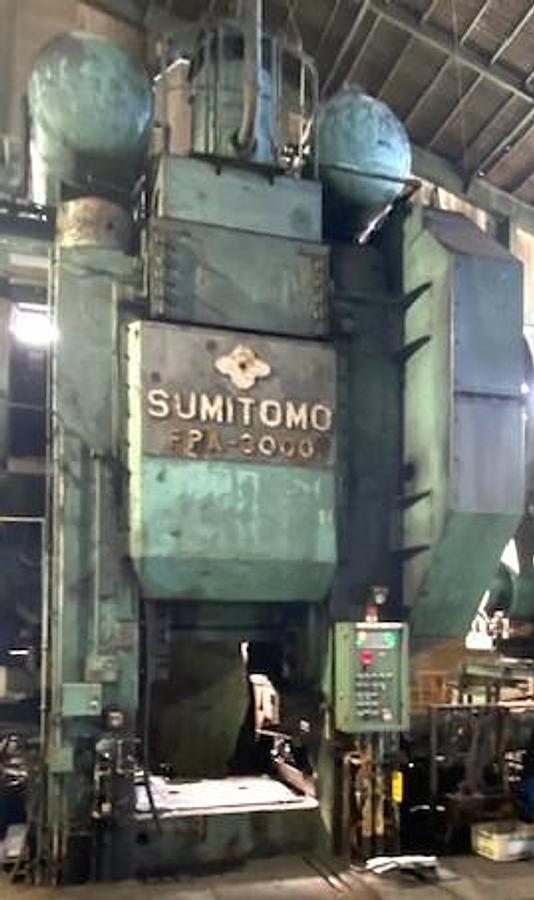 Used 3000 tons Hot Forging Line Sumitomo