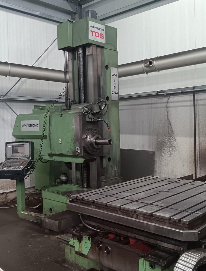Used Borer Horizontal Table Type CNC Tos Varnsdorf WH105