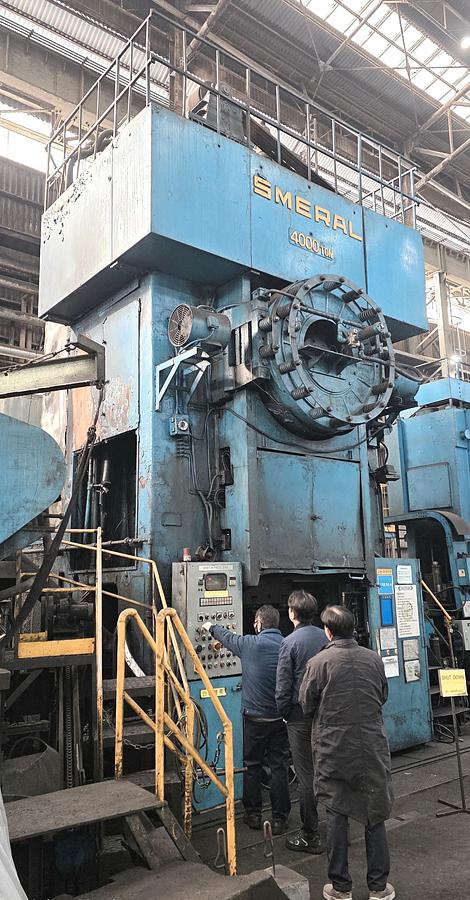4000 tons Hot Forging Line Smeral
