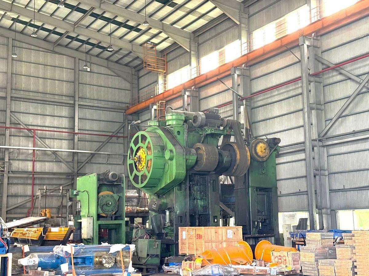 Used 2500 tons Press Hot Forging WMW Erfurt PKXW2500