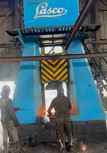 Used 4 tons Hammer Forging Hydraulic Lasco