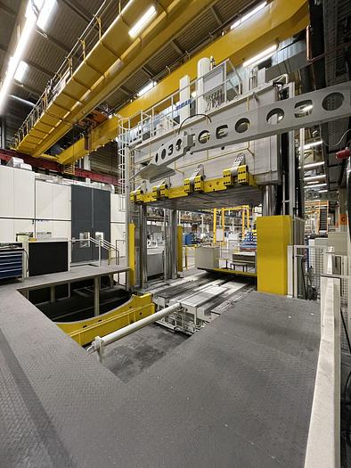 Used Press Die Spotting Hydraulic Reis TUS 400-250