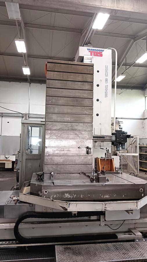 Used Borer Horizontal Table Type CNC Tos Varnsdorf WHQ13