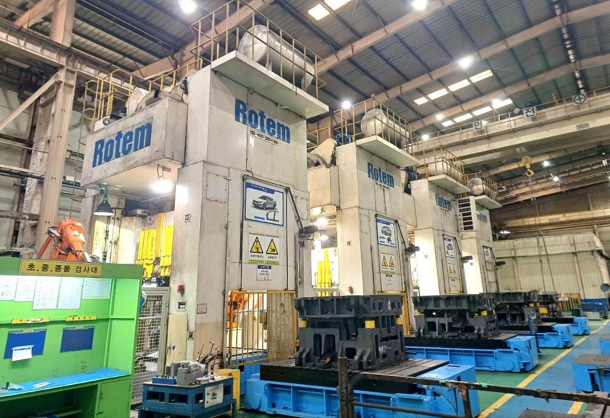 800-600-400-400 Sheet Stamping Line Mechanical Rotem
