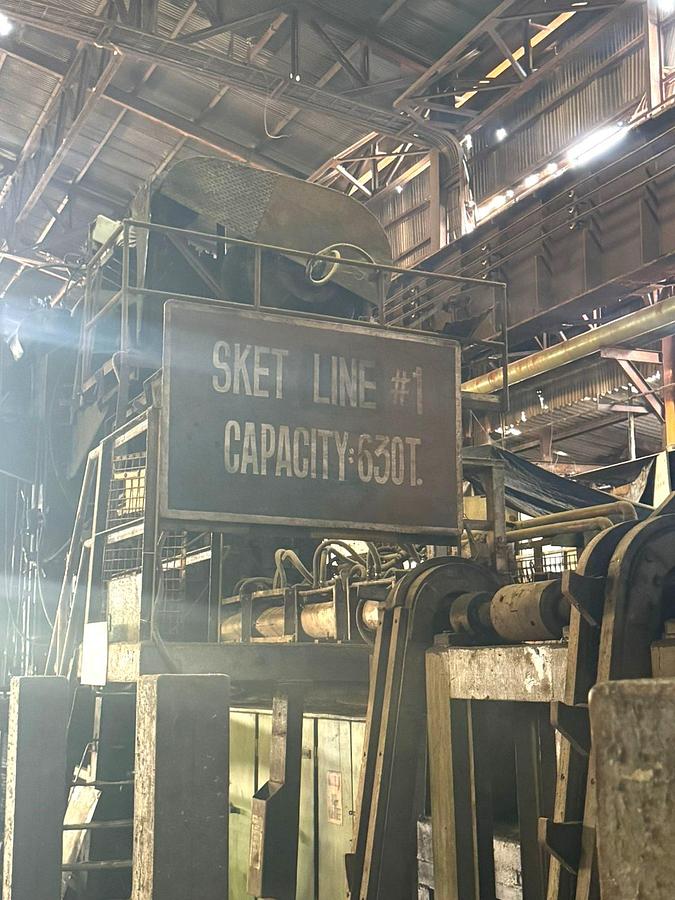 Used 630 tons Hot Forging Line Sket KFrWt600/K60034B