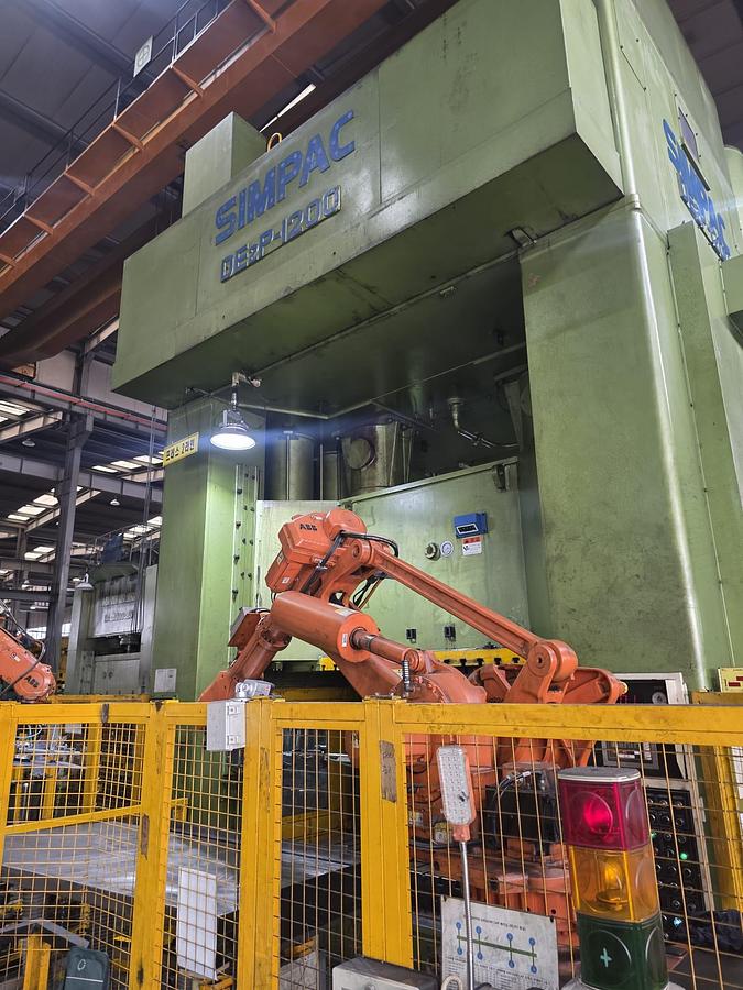 Used Sheet Stamping Line Mechanical KIA 800-500-400-400-400