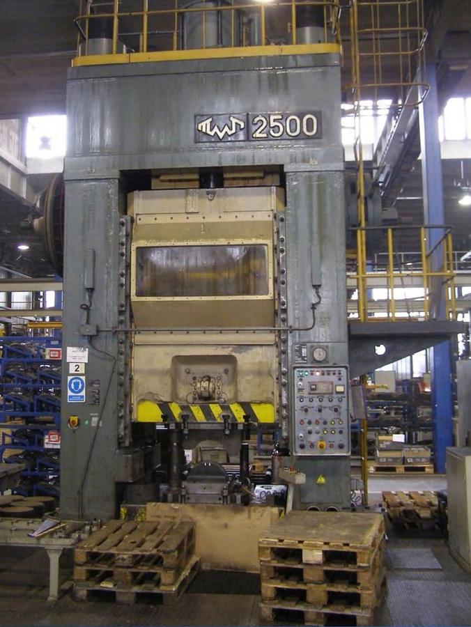 Used 2500 tons Press Knuckle Joint Coining Voronezh KB8044