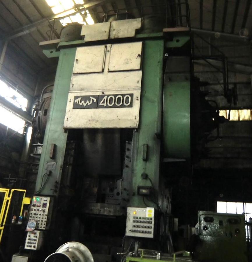 4000 tons Press Hot Forging TMP Voronezh Russia KB8546