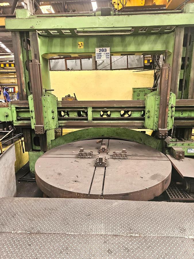 Used Lathe Vertical Turning