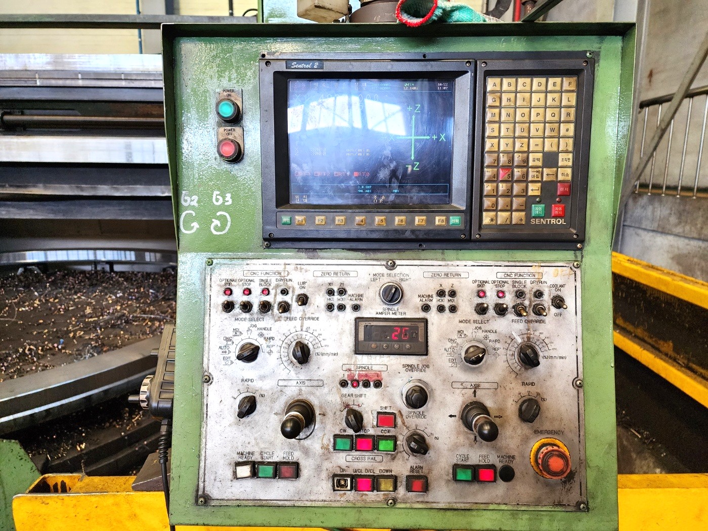 Used Lathe Vertical Turning CNC QIQIHAR (China) DVT500x25/32