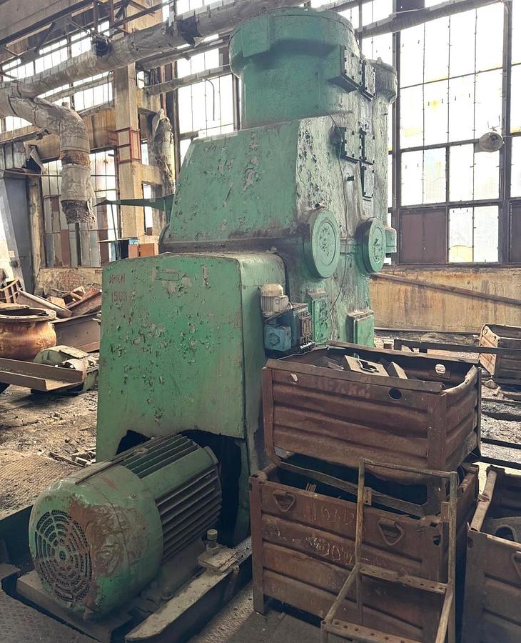 Used 1 ton Hammer Drop Forging Open Die TMP Voronezh Russia M4140