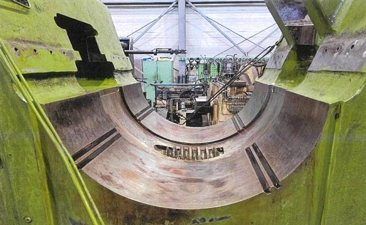 Used 2500 tons Press Hot Forging Eumuco MP2500