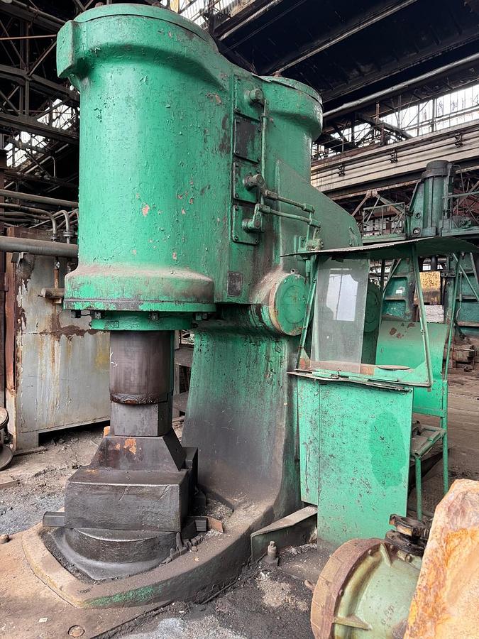 Used 1 ton Hammer Drop Forging Open Die TMP Voronezh Russia M4140