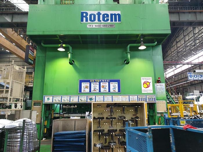 Used Press Transfer Mechanical Hyundai TF2-1000-550x150