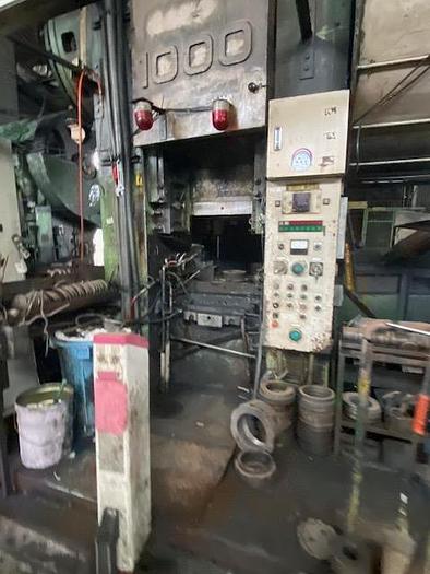 Used 1000 tons Press Hot Forging TMP Voronezh Russia